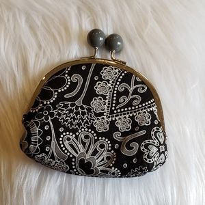 Thirty one double pinch coin purse